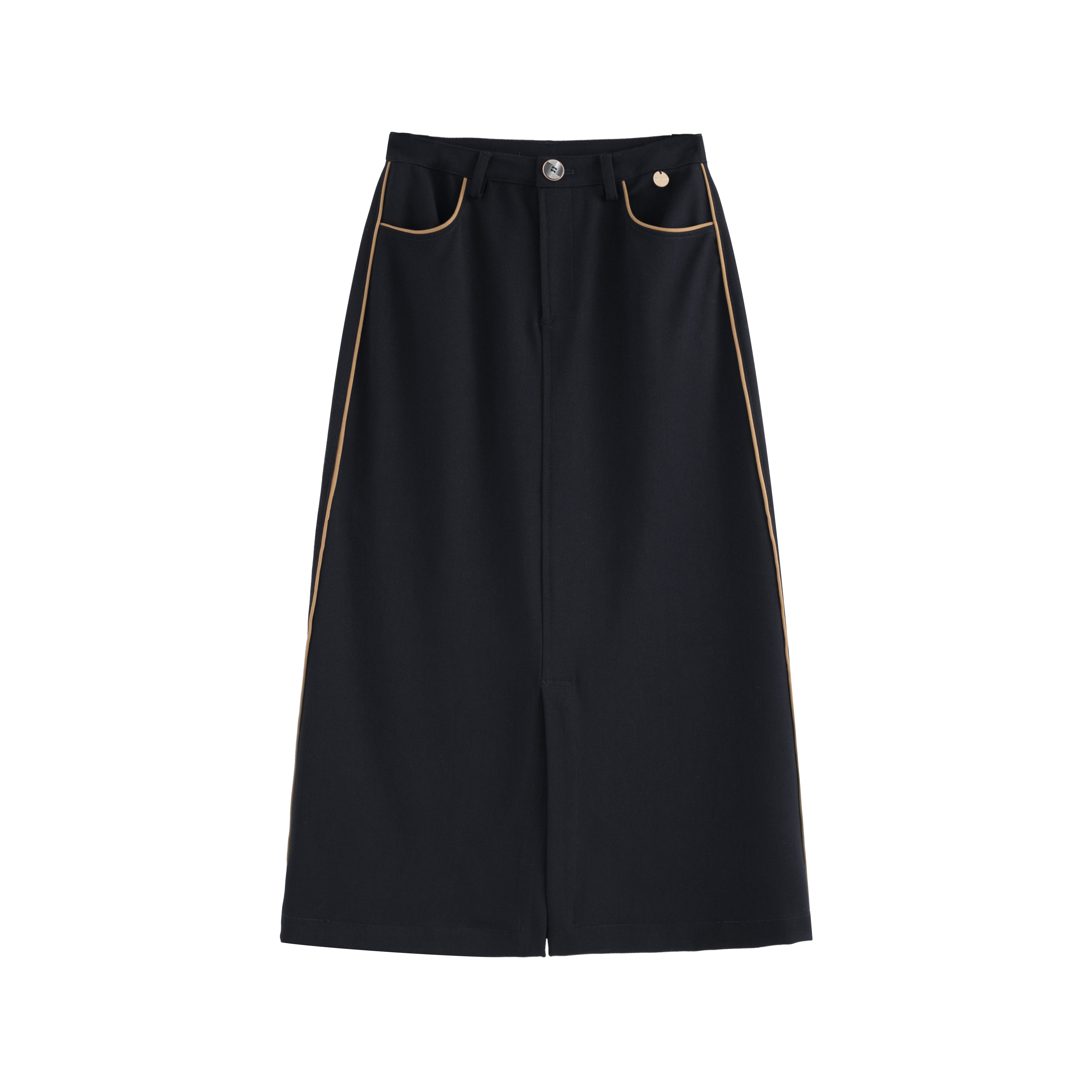 mi-tu 前開叉半身裙