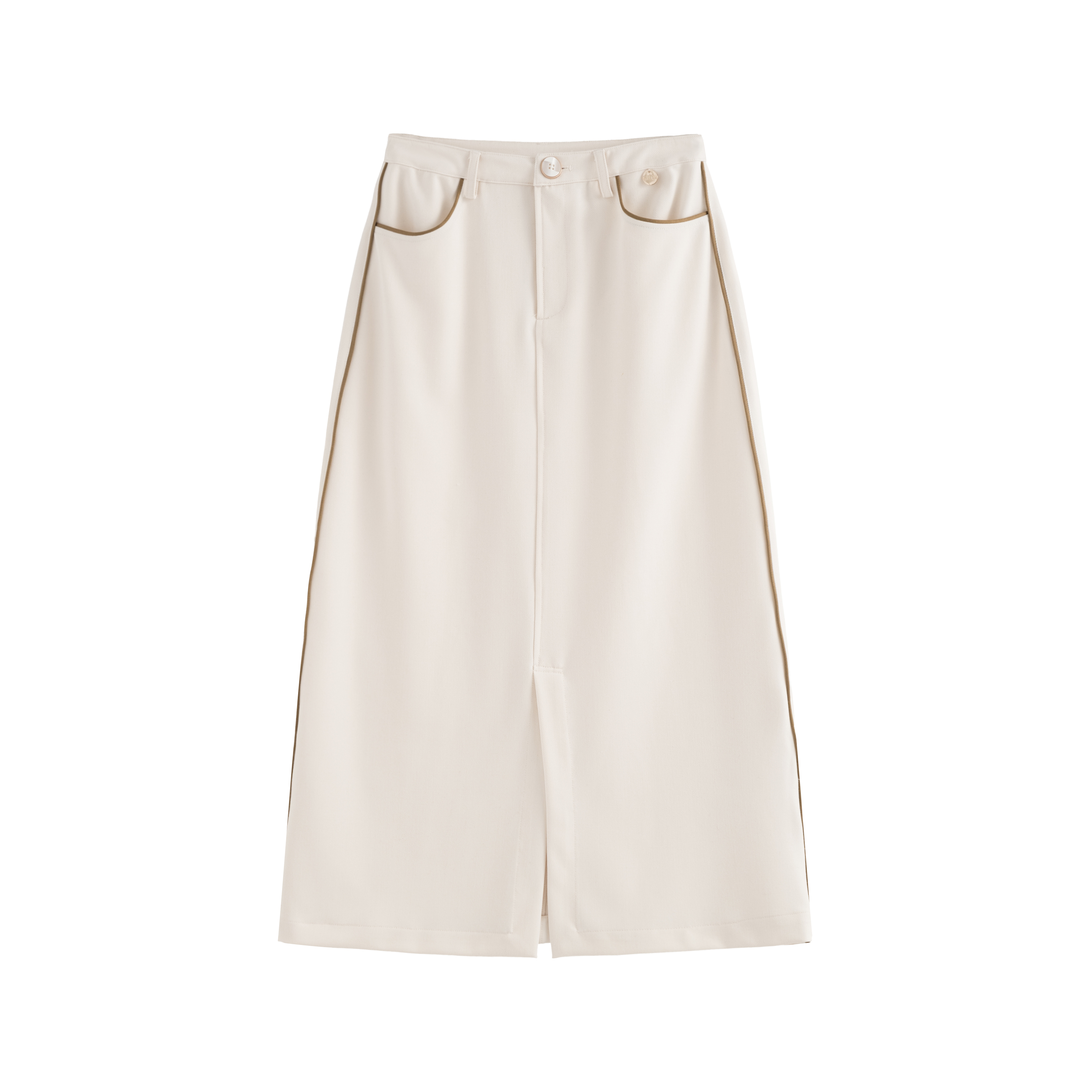 mi-tu 前開叉半身裙