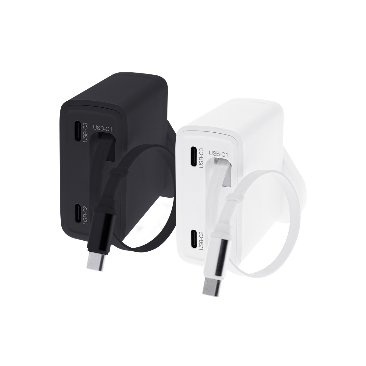 ProMini GTC70 PD3.0 GaN 70W 內置線旅行快速充電器