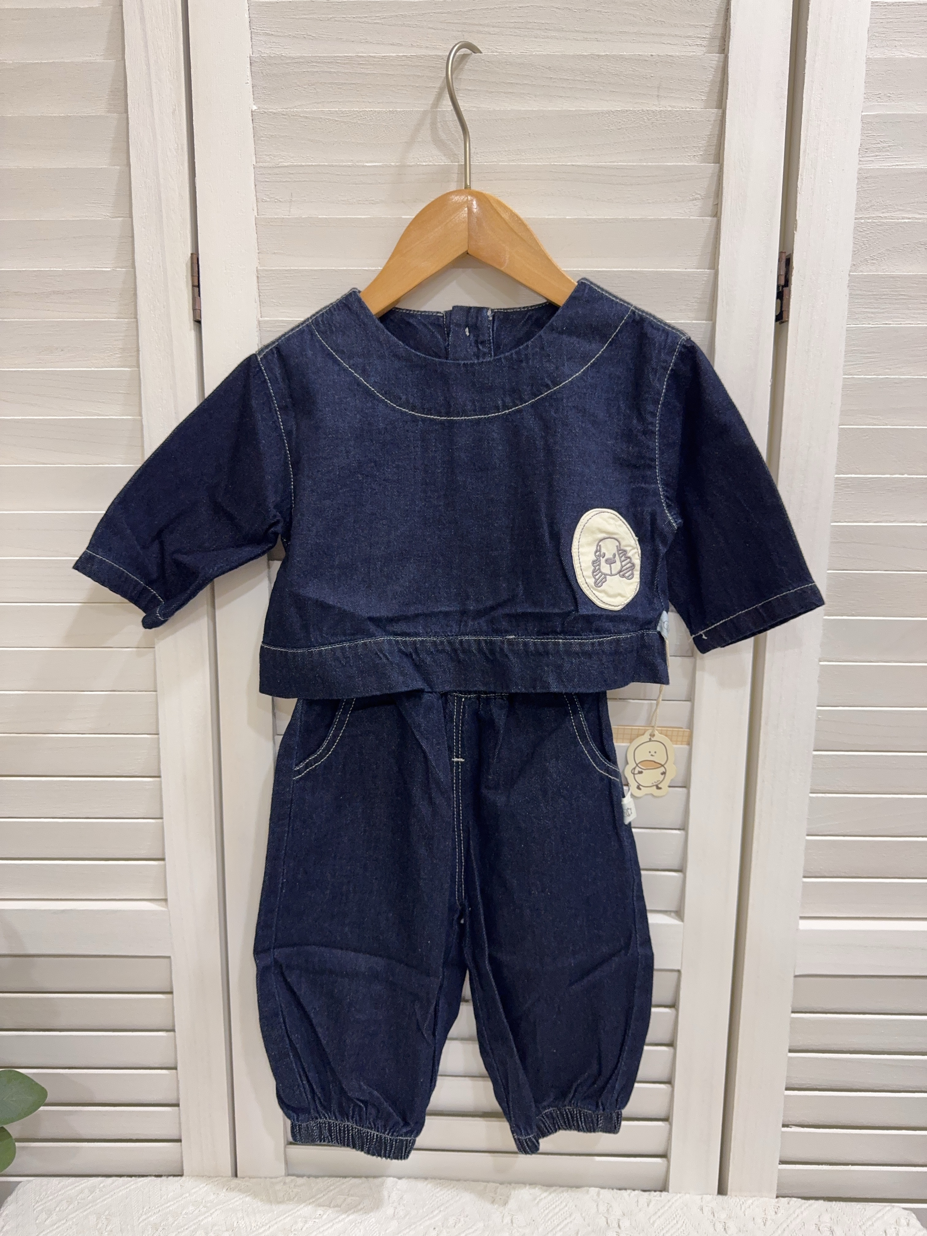 n2003軟牛仔套裝c160