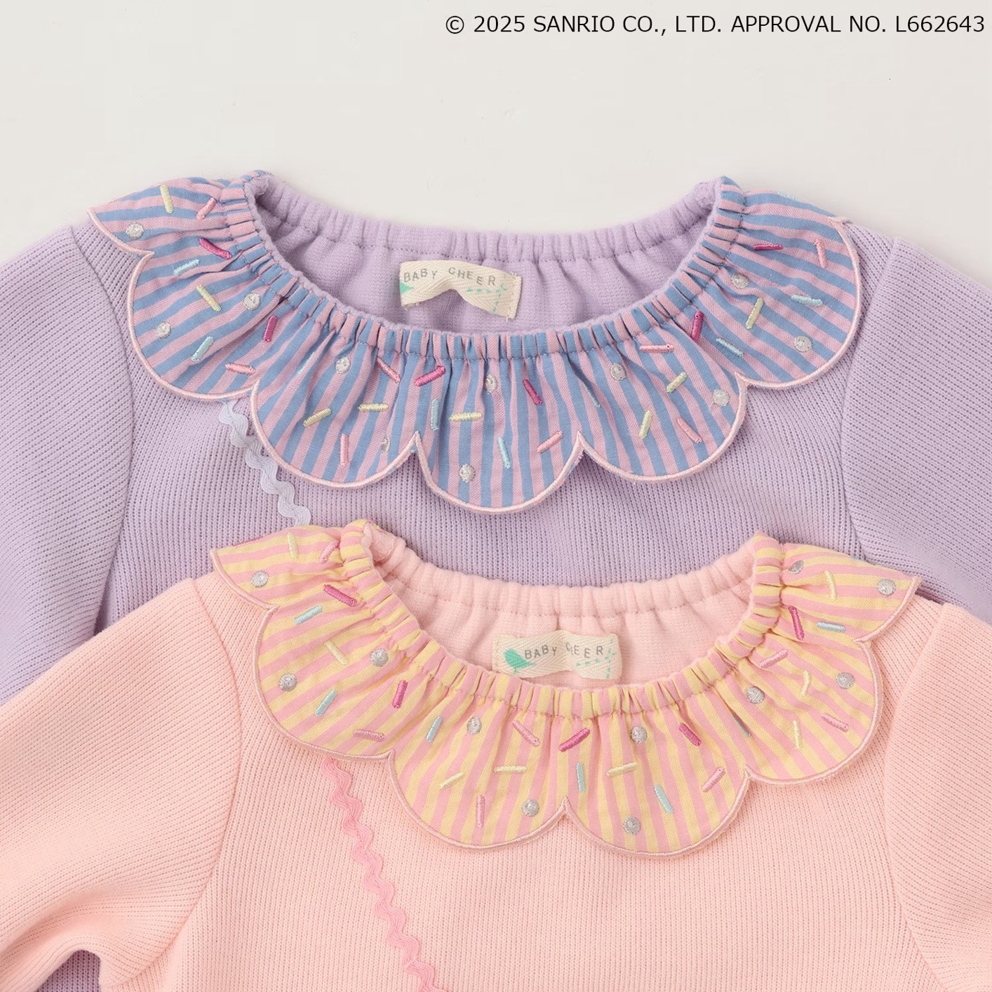 𝐒𝐚𝐧𝐫𝐢𝐨 Kurumi & Melody 花花領長袖上衣