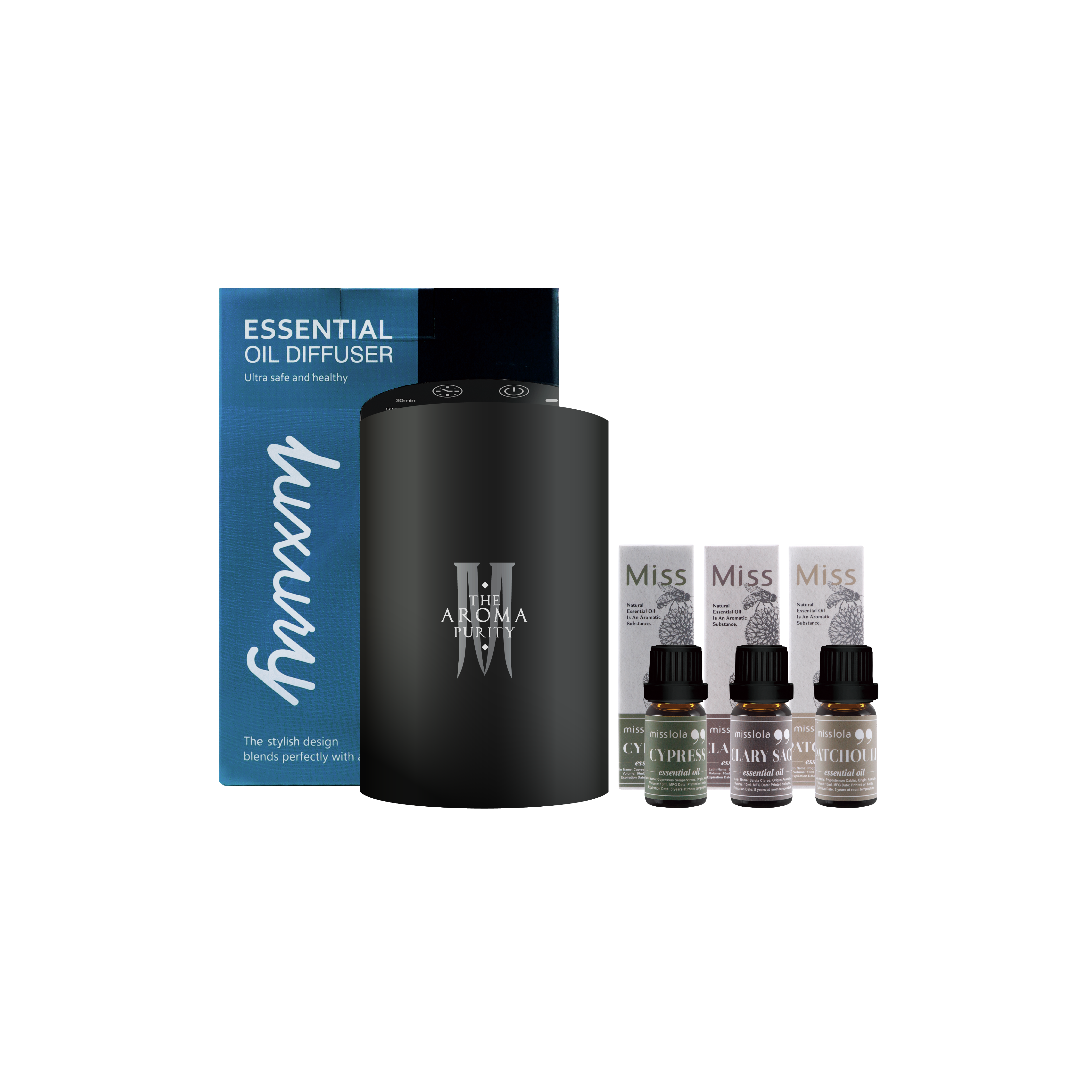 【澳洲進口】100%單方萃取 miss lola經典精油香薰組