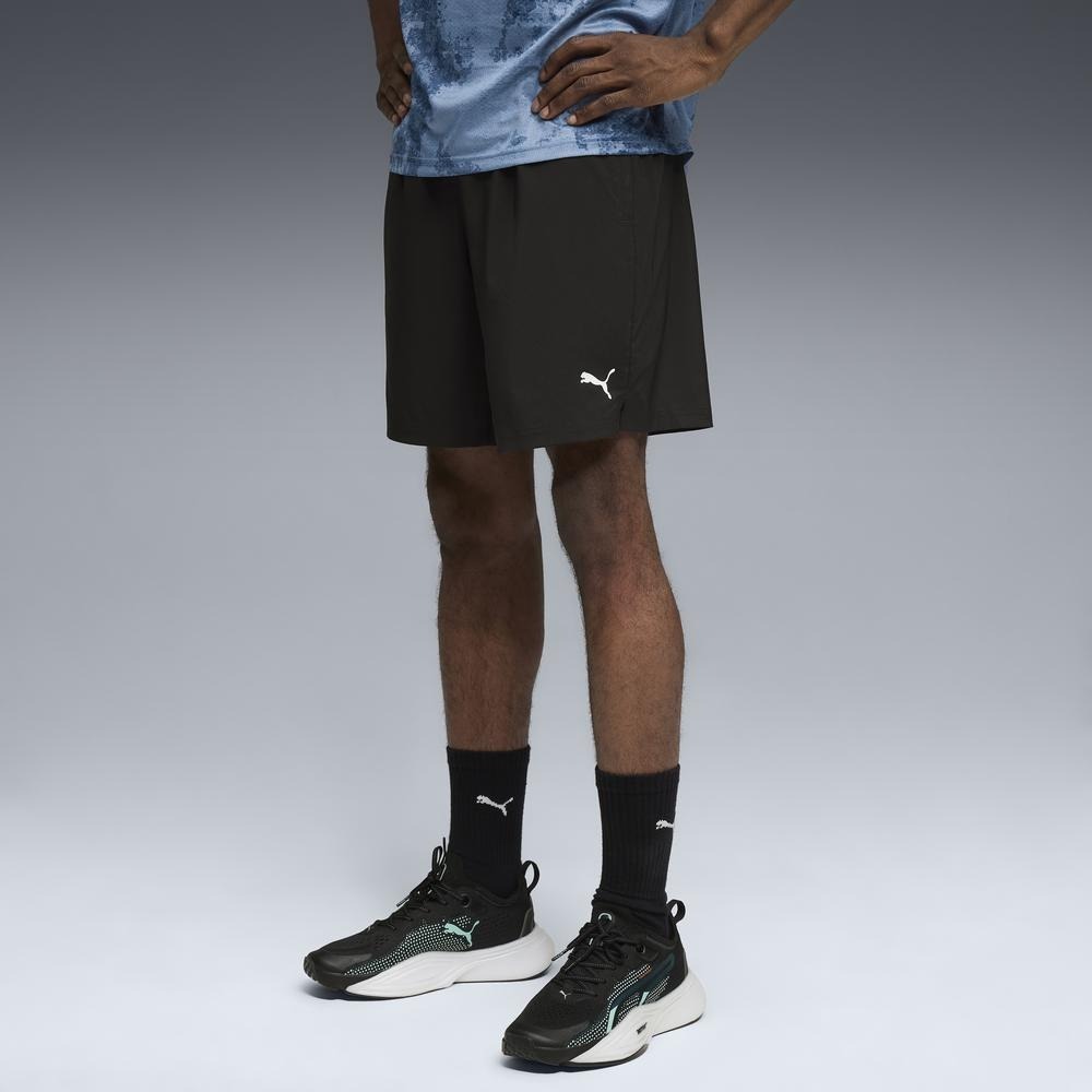 PUMA 短褲 訓練系列 TAD 黑色 7吋 口袋拉鍊 短風褲 男 52804601