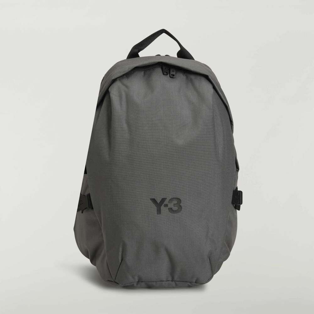 【 Y-3 BACKPACK 尼龍後背包 - 花崗岩灰 】