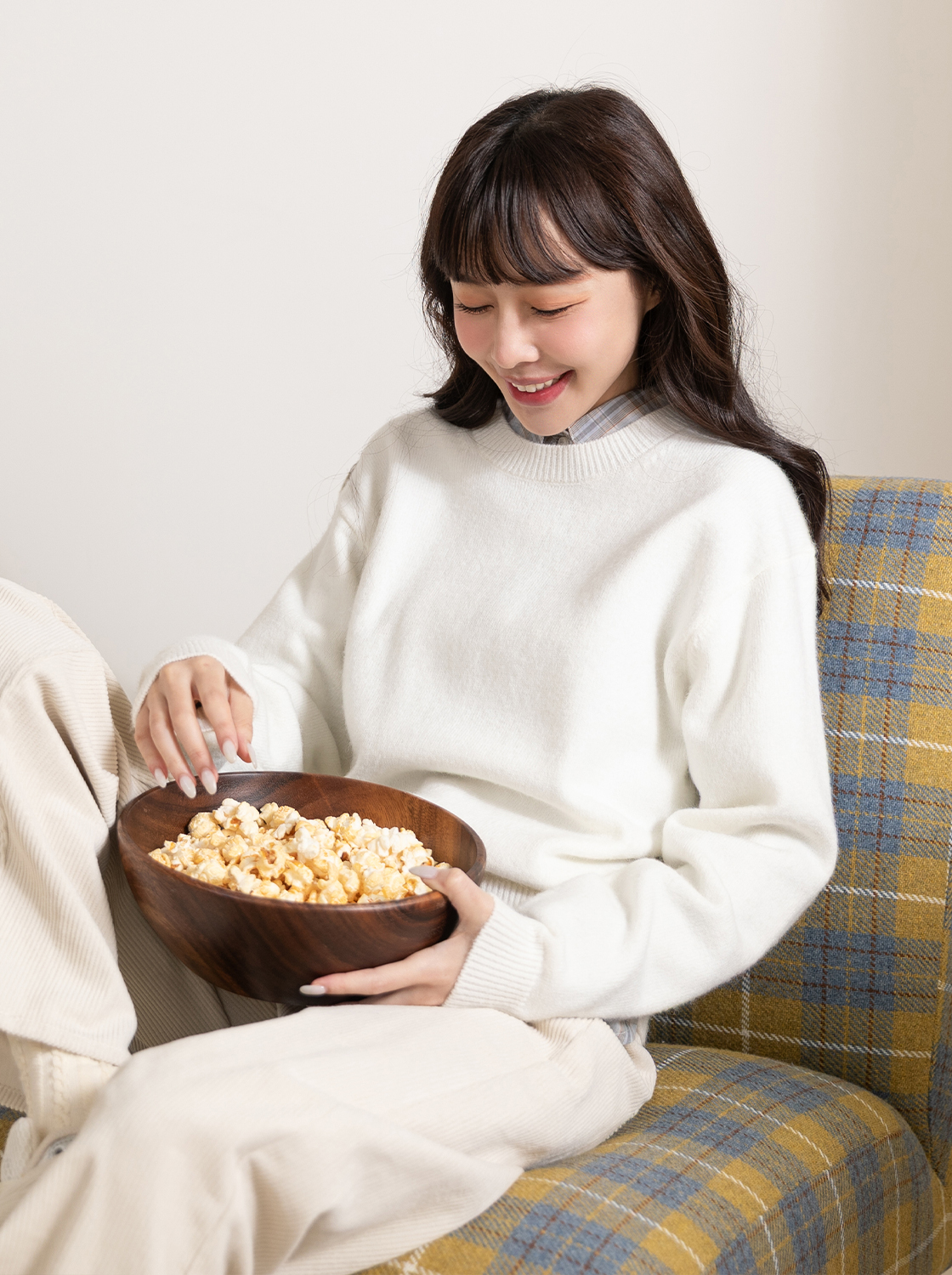 【期間限定】極柔感親膚圓領毛織