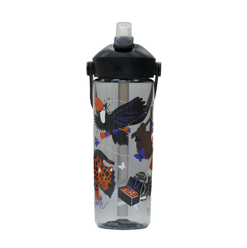 Camelbak Fighting! Flip Straw吸管水瓶 600ml - 雨林尋寶記