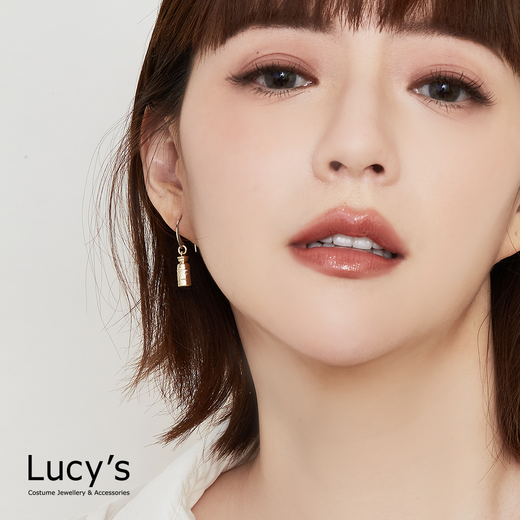 最正能量 耳勾耳環 (三色) (96190/96191/96192)