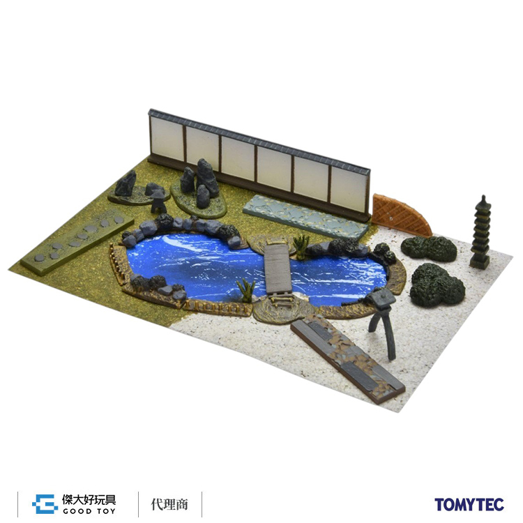TOMYTEC 338024 Visual Scene Accessory 041-2 Japanese Garden Set 2