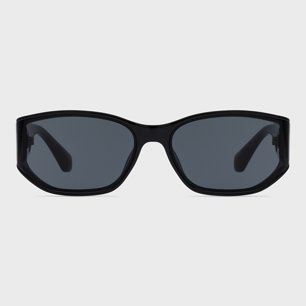 Q48 RECLOW SNOW CRYSTAL NO.1 SUNGLASS BLACK