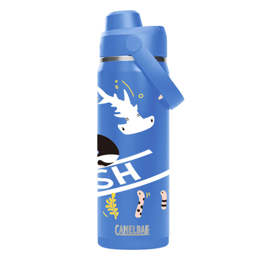 Camelbak Fighting! Chug不鏽鋼彈蓋運動保溫瓶(保冰) 600ml - 海底競速賽