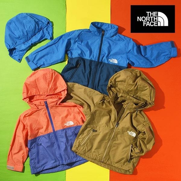 預購┃日本 THE NORTH FACE BABY COMPACT JACKET 嬰兒款 防風 防潑水 連帽外套