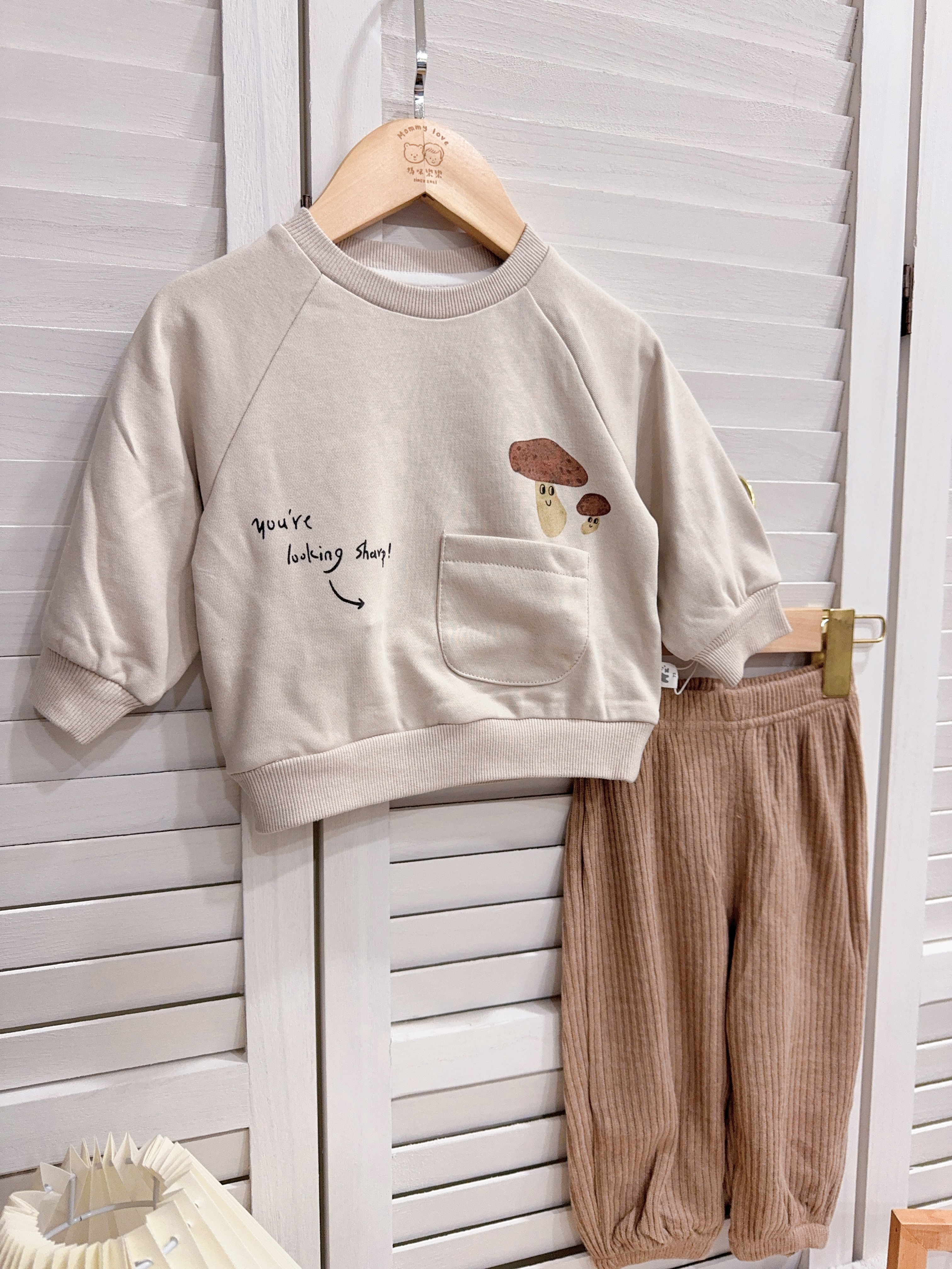 1038香菇上衣c185