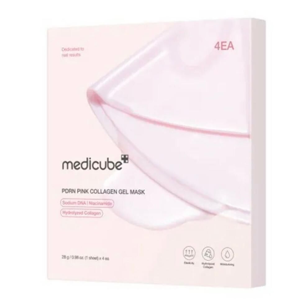 medicube PDRN 粉紅胜肽膠原凝膠面膜 4pcs