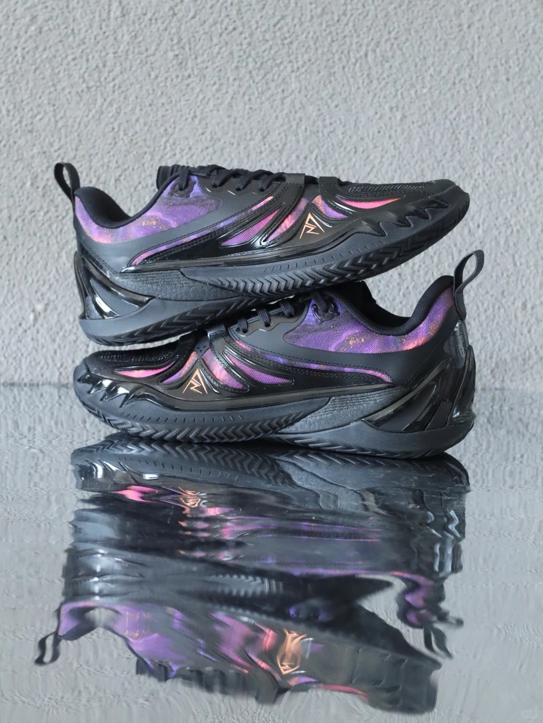 <連線代購商品> 准者 RIGORER AR3 APOLLO 阿波羅 黑紫色 耐磨 緩震 實戰鞋【Z325360910-5】里夫斯3