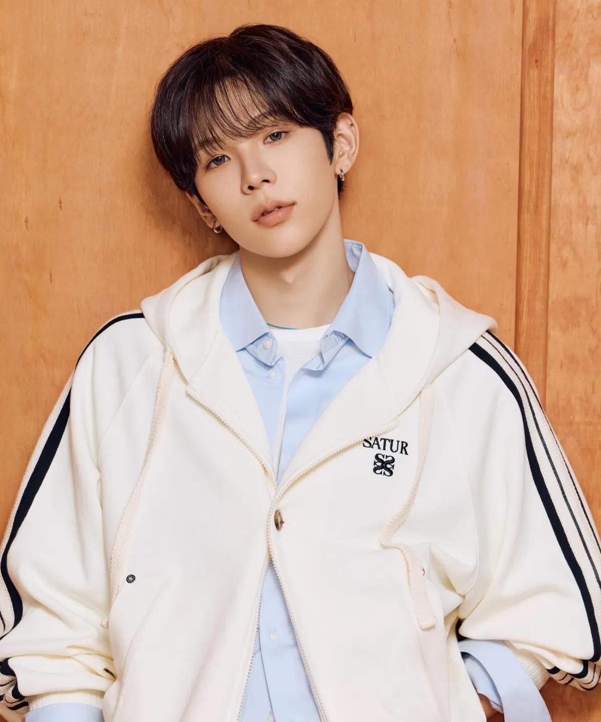 SATUR LAWTON LOOSE FIT HOOD ZIP-UP