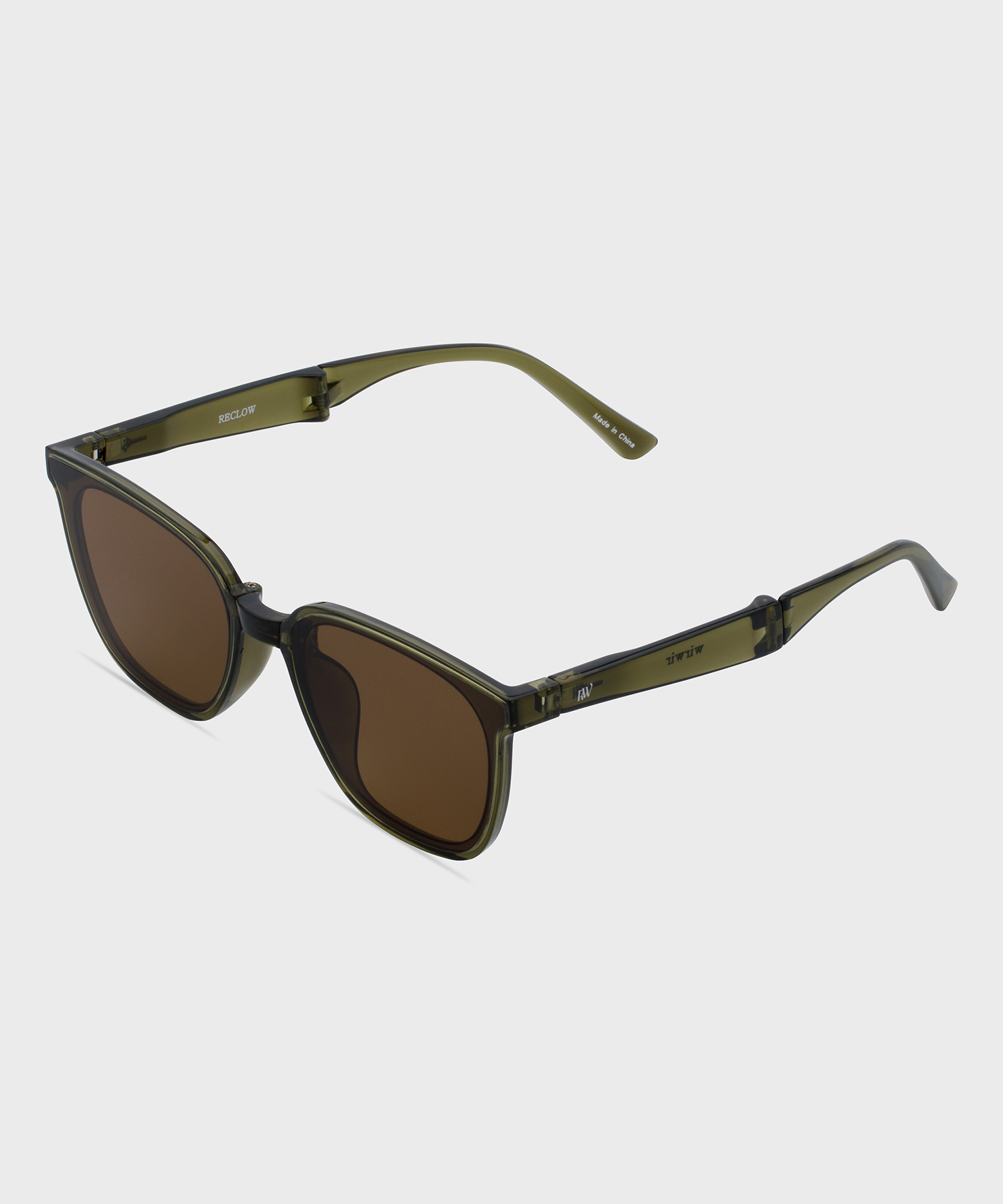Q59 RECLOW WIRWIR SUNGLASS KHAKI