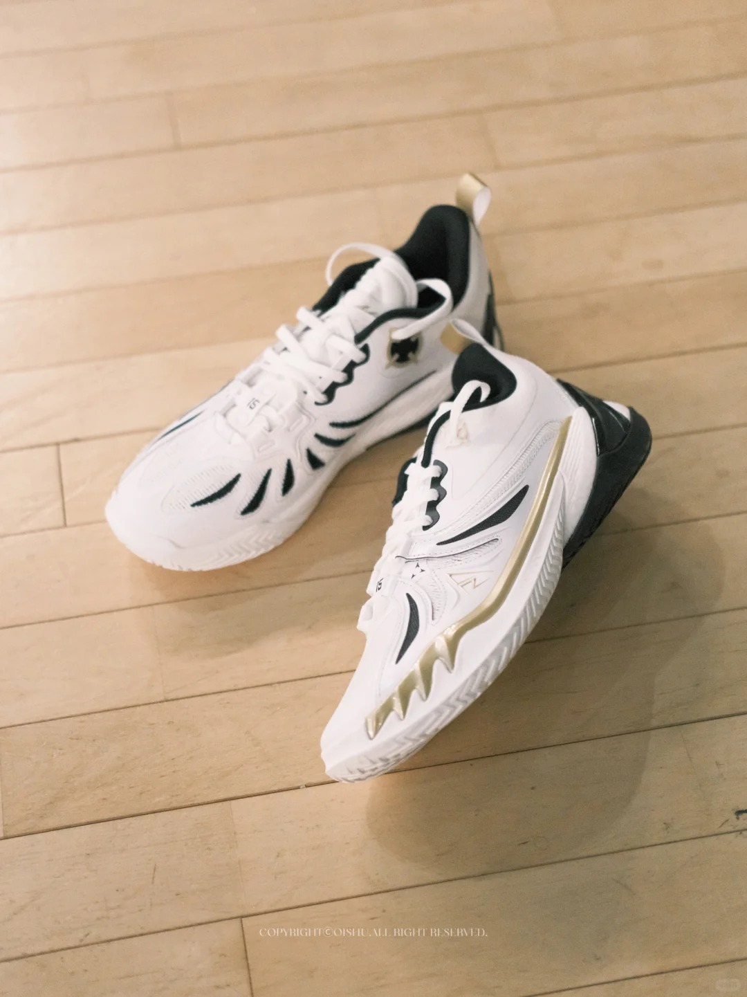 <連線代購商品> 准者 RIGORER AR3 HITMAN 殺手 白黑金 耐磨 緩震 實戰鞋【Z325360910-1】里夫斯3