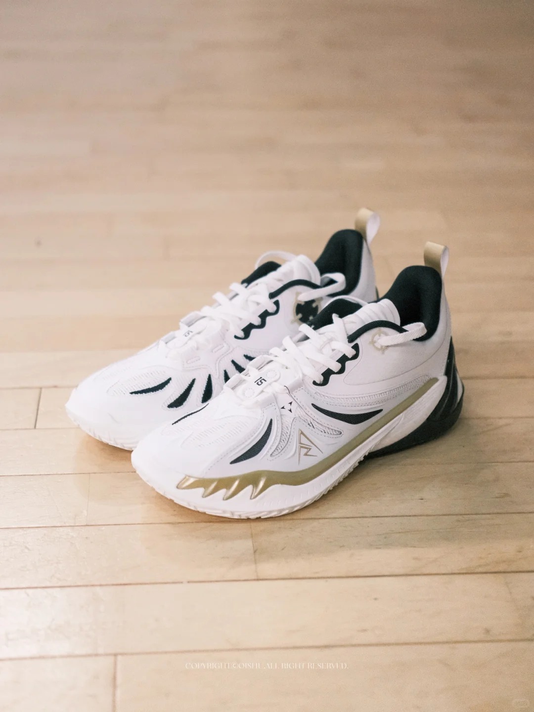<連線代購商品> 准者 RIGORER AR3 HITMAN 殺手 白黑金 耐磨 緩震 實戰鞋【Z325360910-1】里夫斯3