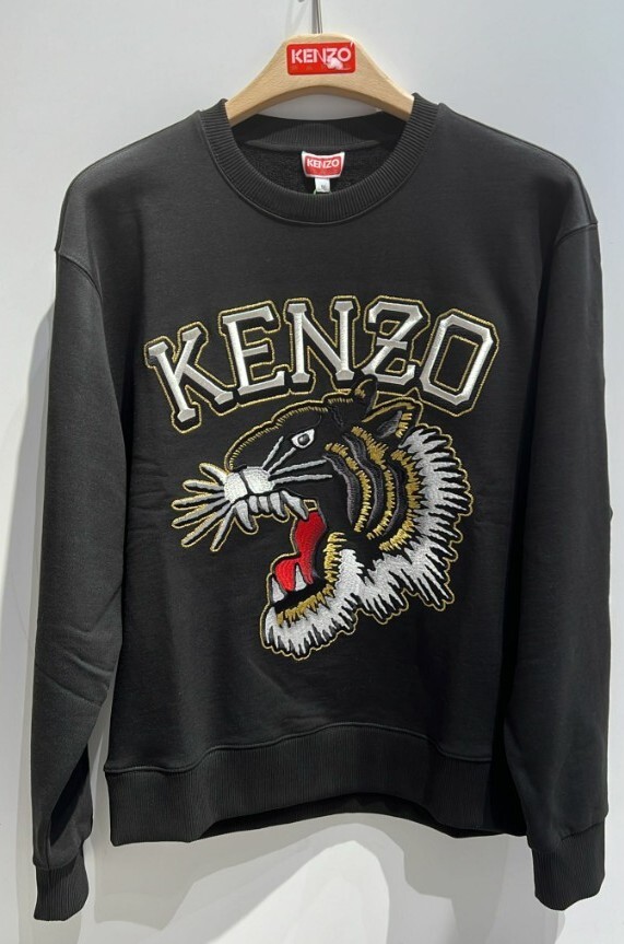 LYS02336 KENZO 刺繡虎頭大LOGO圓領衛衣