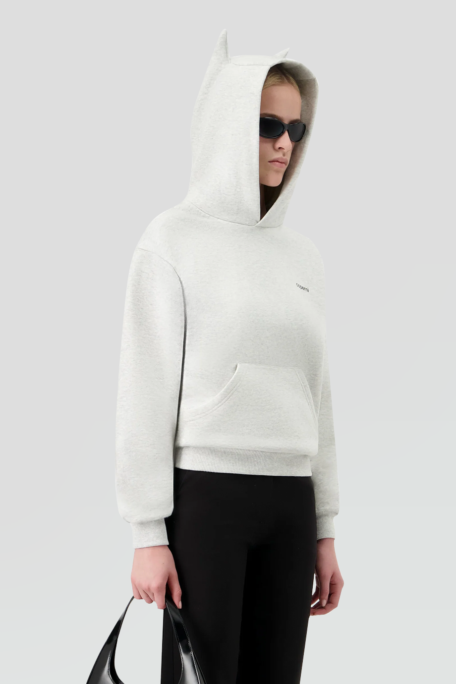 Coperni｜HORN 立體雙角造型連帽衛衣