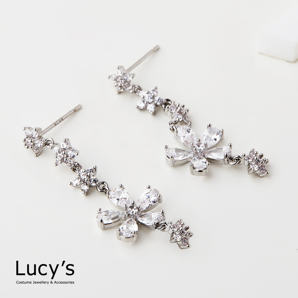 星戀花卉 耳環 (二色) (124729/124730)