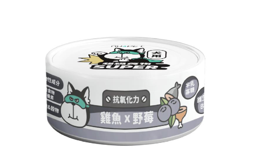 陪心寵糧｜犬｜套裝｜Super小白主食罐 80g