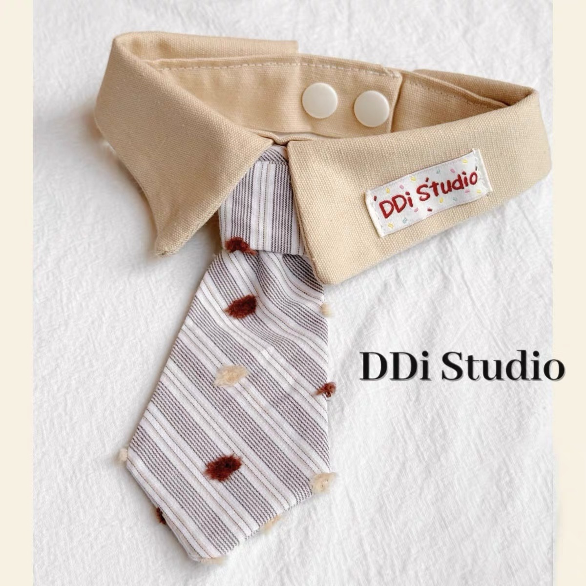 DDI STUDIO 领带系列 宠物口水巾