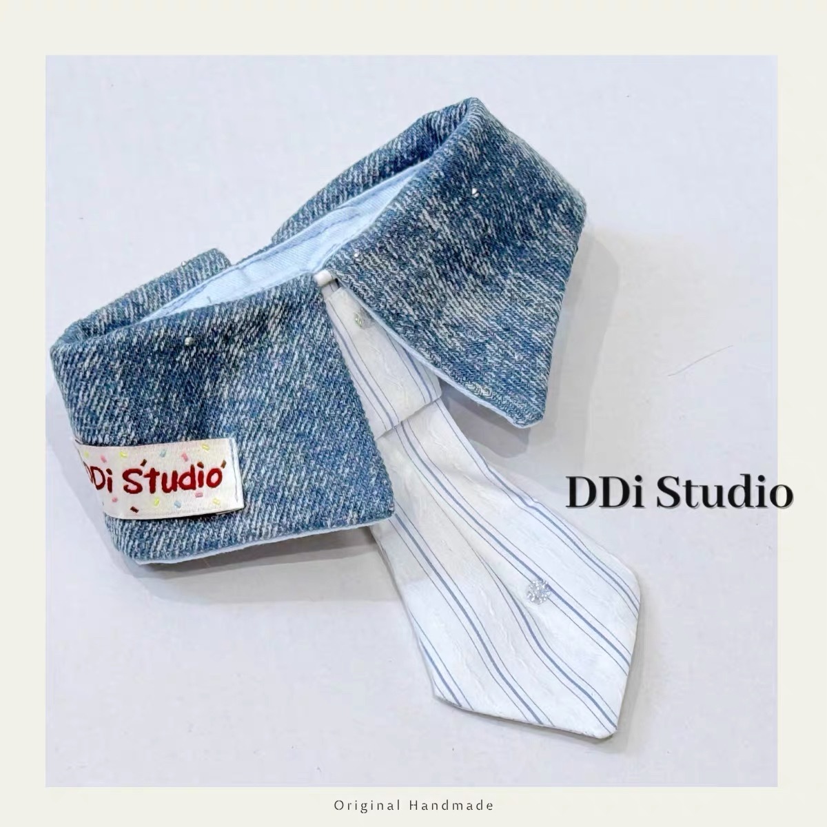 DDI STUDIO 领带系列 宠物口水巾