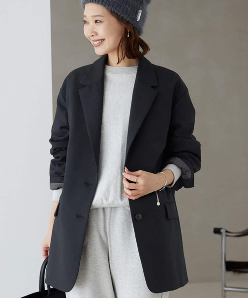 [預購]SLOBE IENA PE SHARK 寬版西裝外套