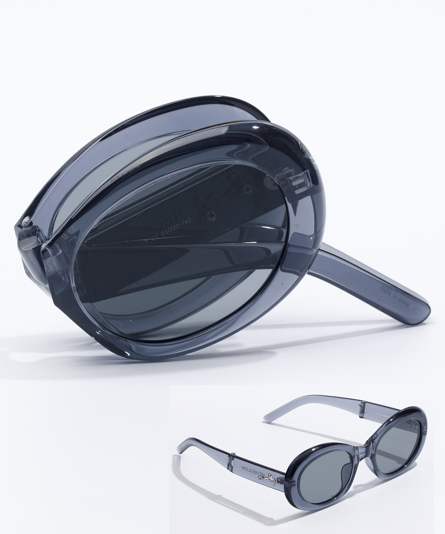 Q71 RECLOW DUYE SUNGLASS GRAY