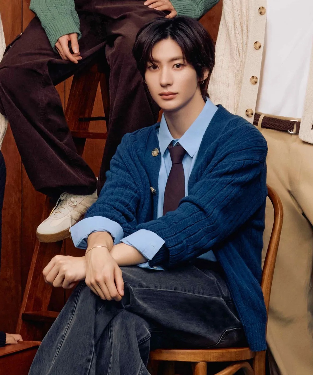 SATUR FARO OVER SIZE BOUCLE CARDIGAN