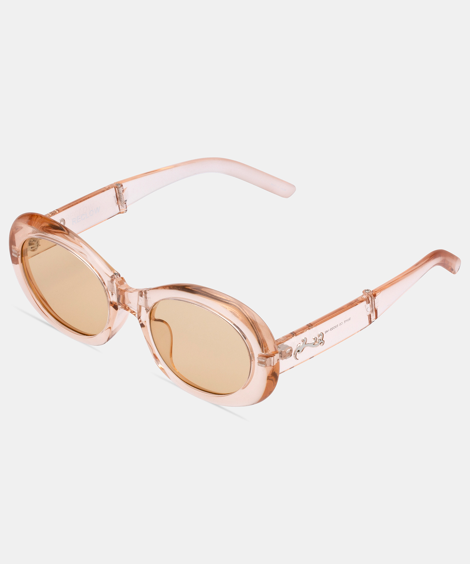 Q72 RECLOW DUYE SUNGLASS PEACH