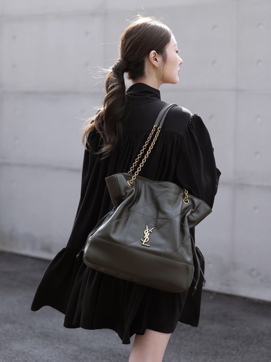 Saint Laurent YSL Jamie小羊皮手提袋