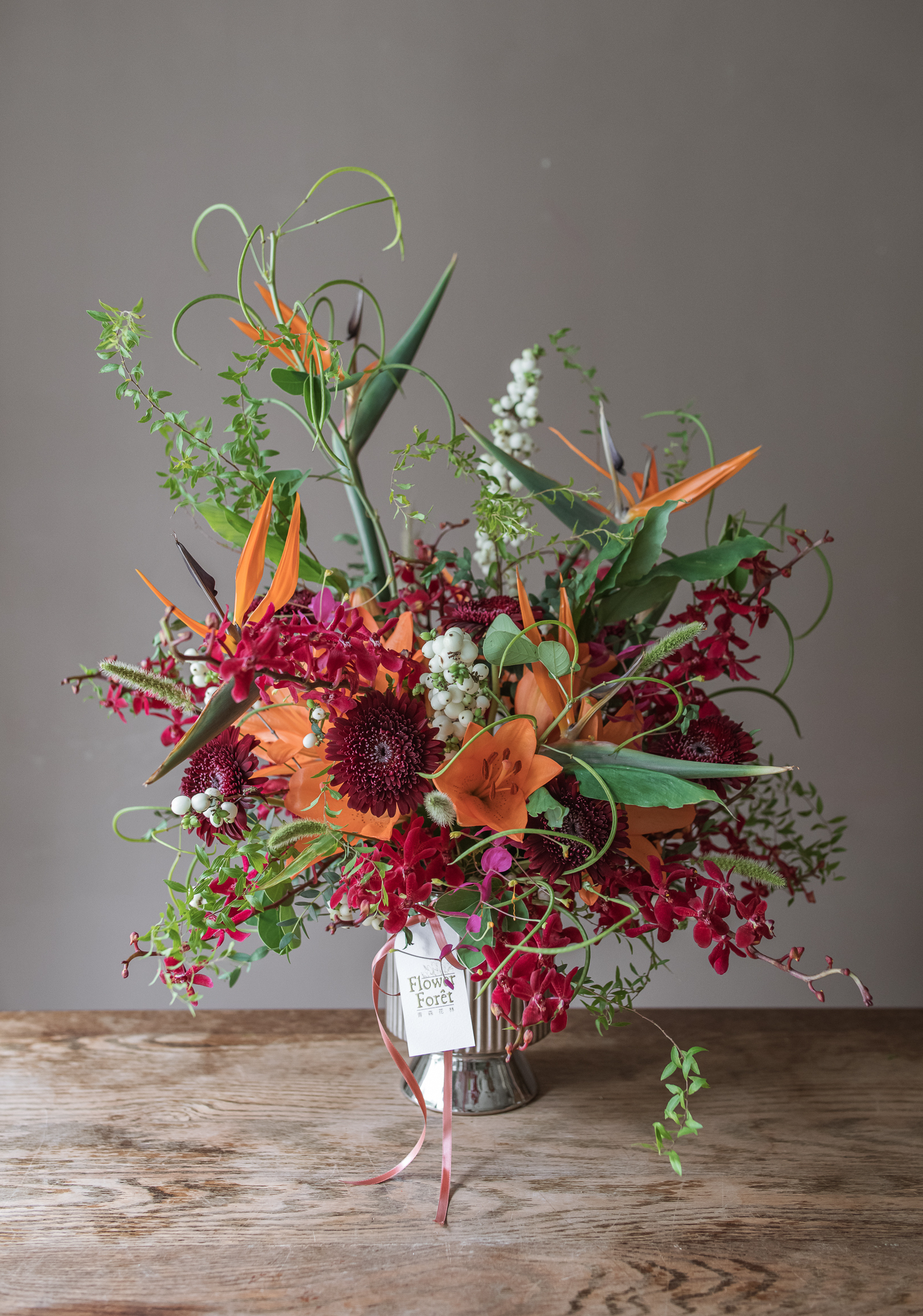 駿躍迎春 | 桌花