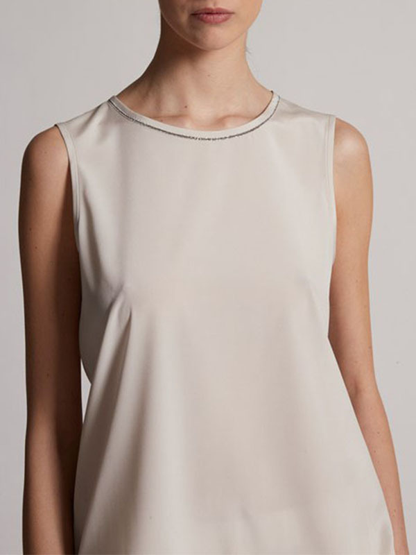 PESERICO 銀鍊背心
