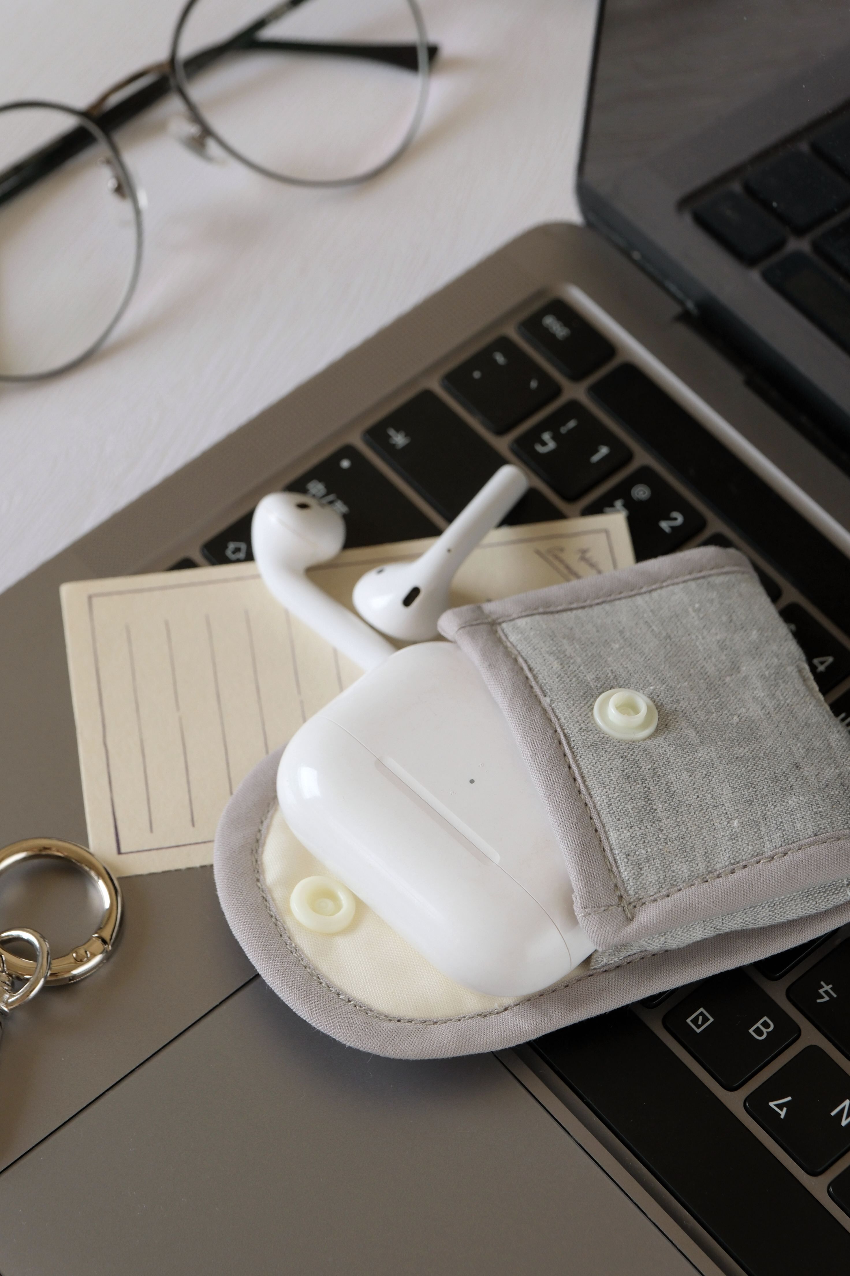 Hi Y.P store-耳機包-亞麻灰