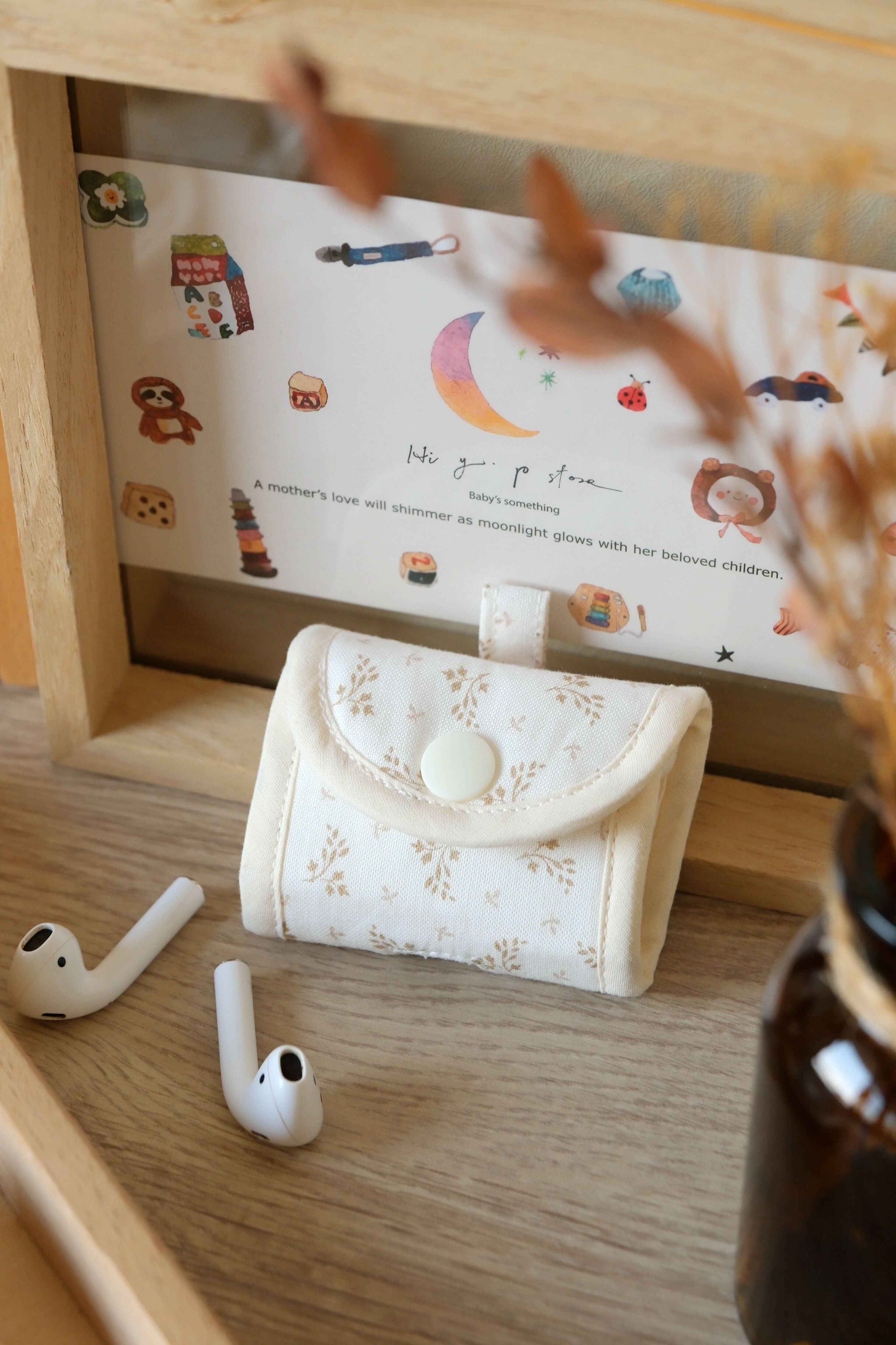 Hi Y.P store-耳機包-星光之花