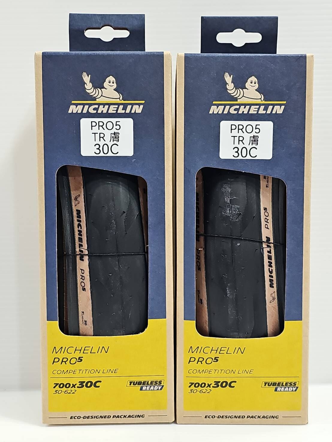 米其林 MICHELIN PRO5 TLR 700*30C 比賽級 無內胎式外胎 TR 無內胎 公路車外胎 膚色無內胎 膚邊無內胎外胎