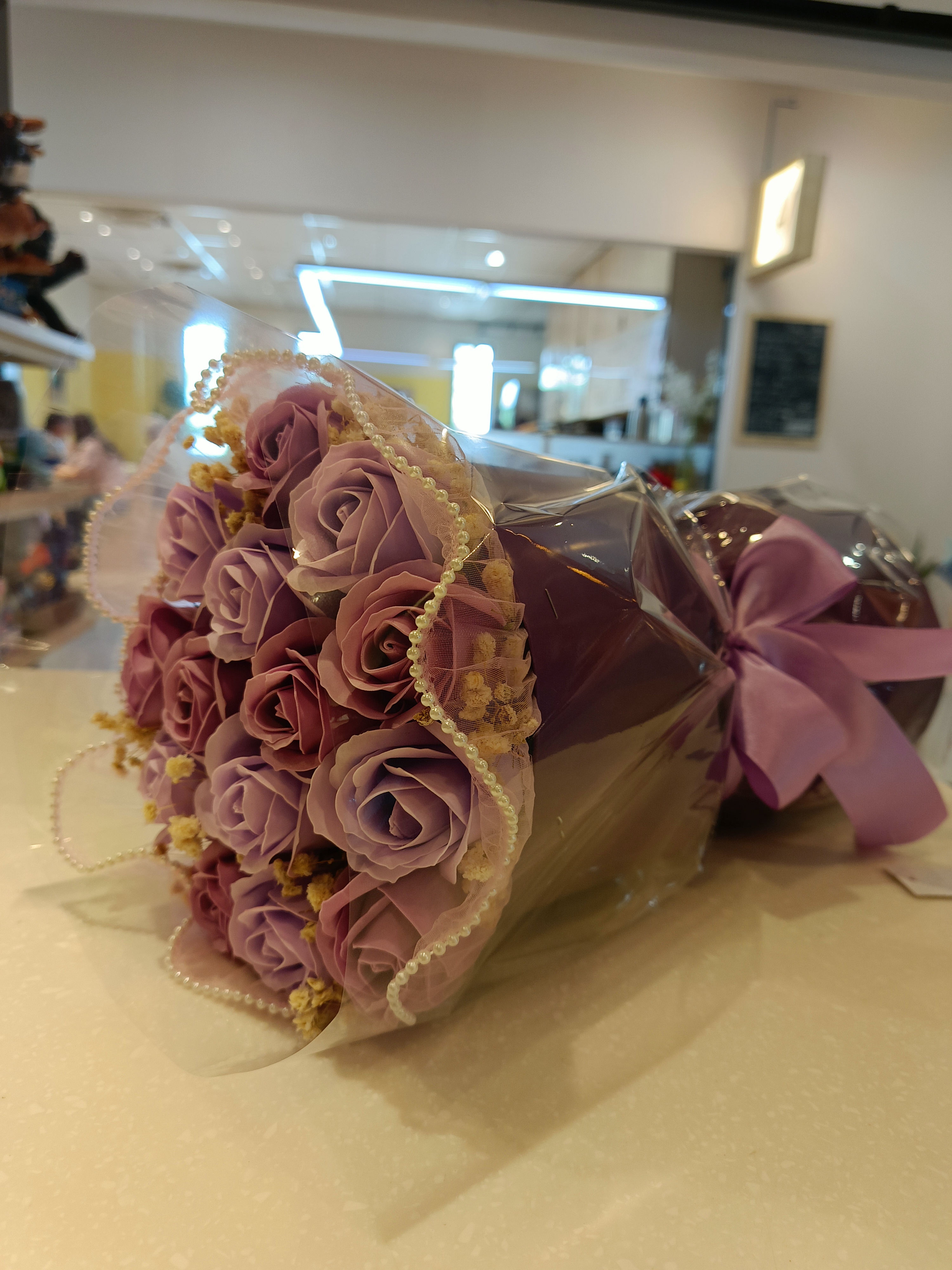 Soap Flower Arrangement- SFA68