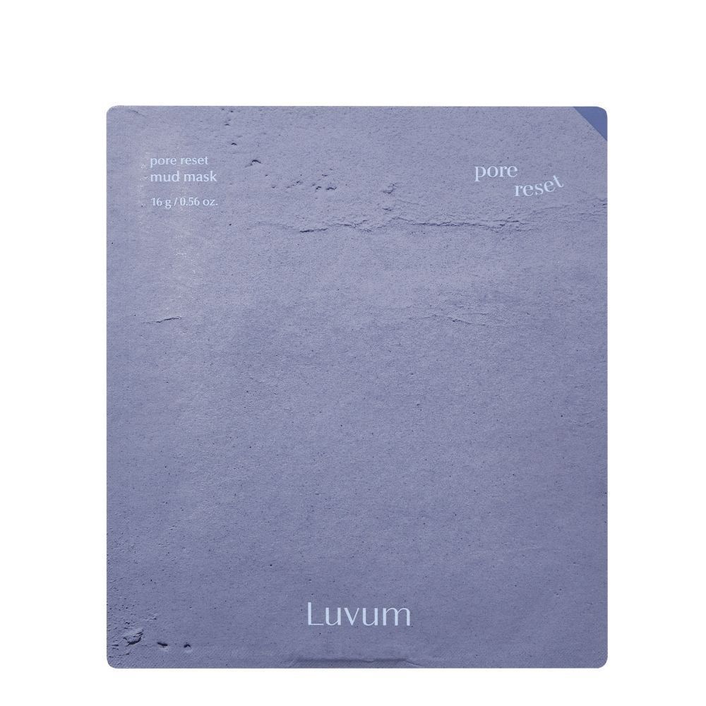 Luvum 1片裝 天然礦物泥毛孔緊緻面膜