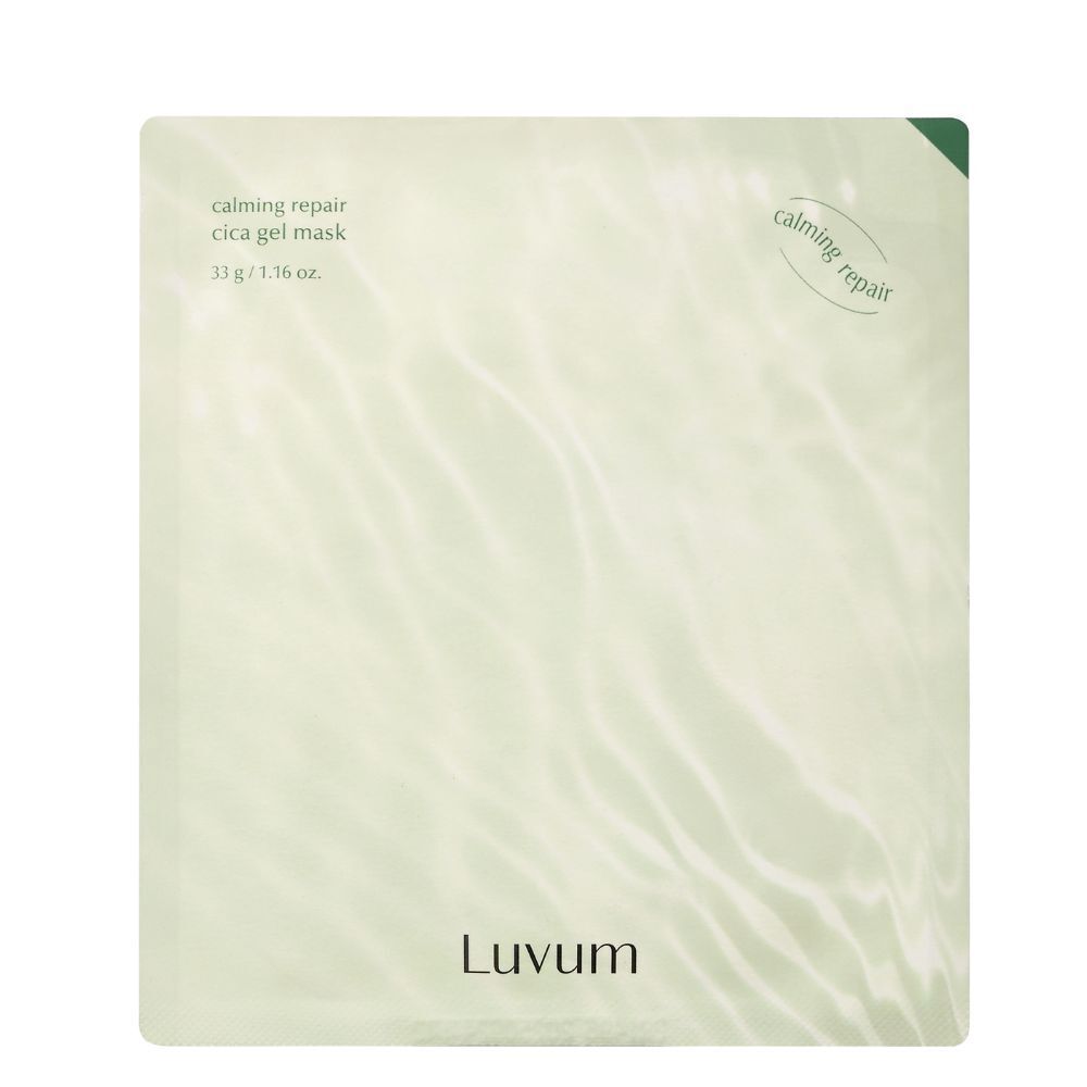 Luvum 1片裝 舒緩修復積雪草凝膠面膜