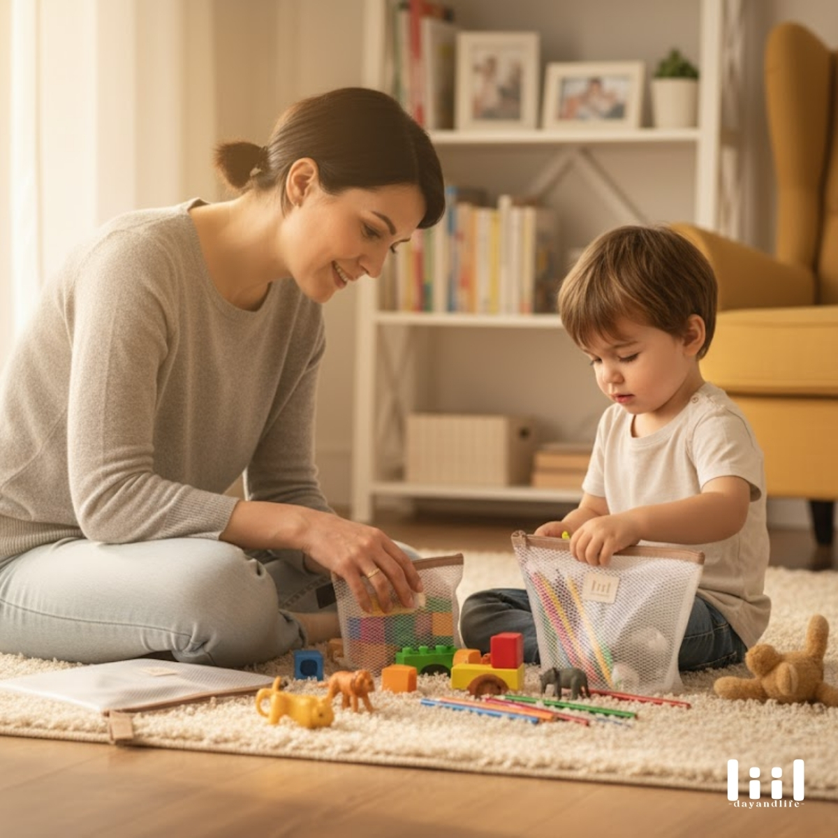 親子教育-家長陪伴引導孩子學習整理