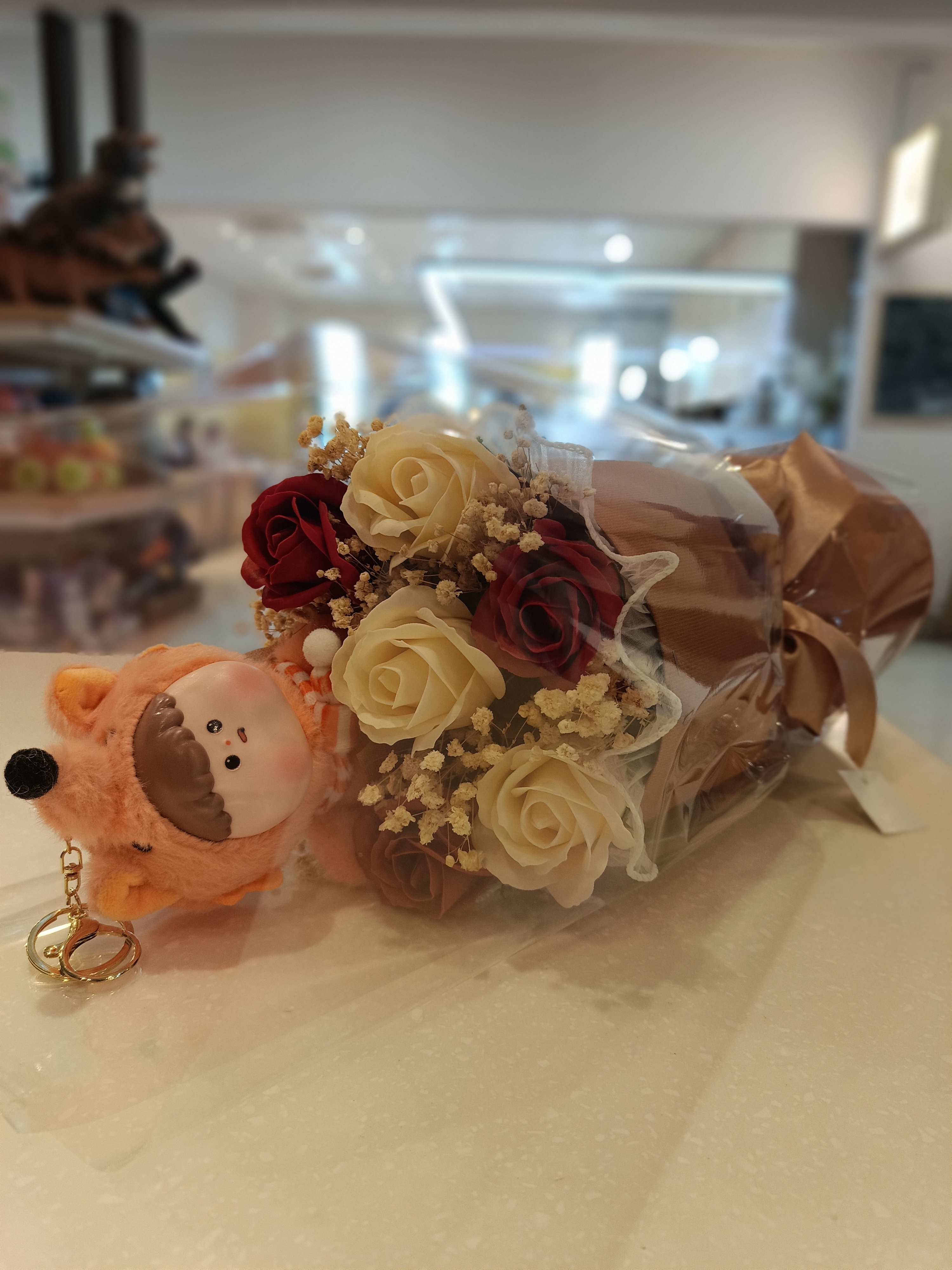 Soap Flower Arrangement - SFA70