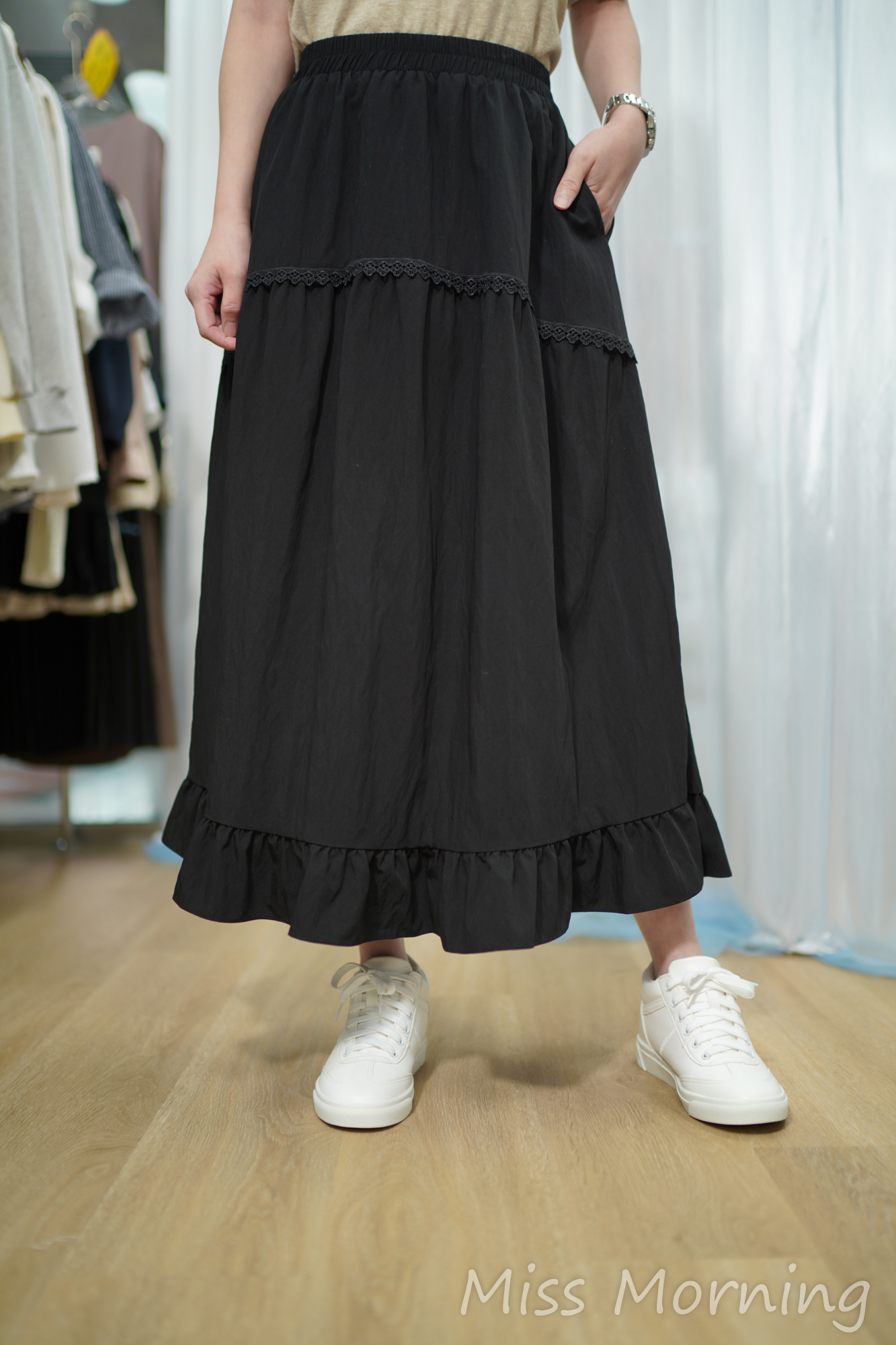 高質顯瘦傘裙(34029)