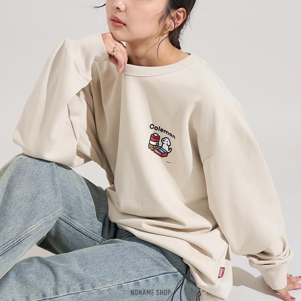 COLEMAN X FREAK'S STORE 大自然 戶外 插畫 長袖 四色 (男/女同款)