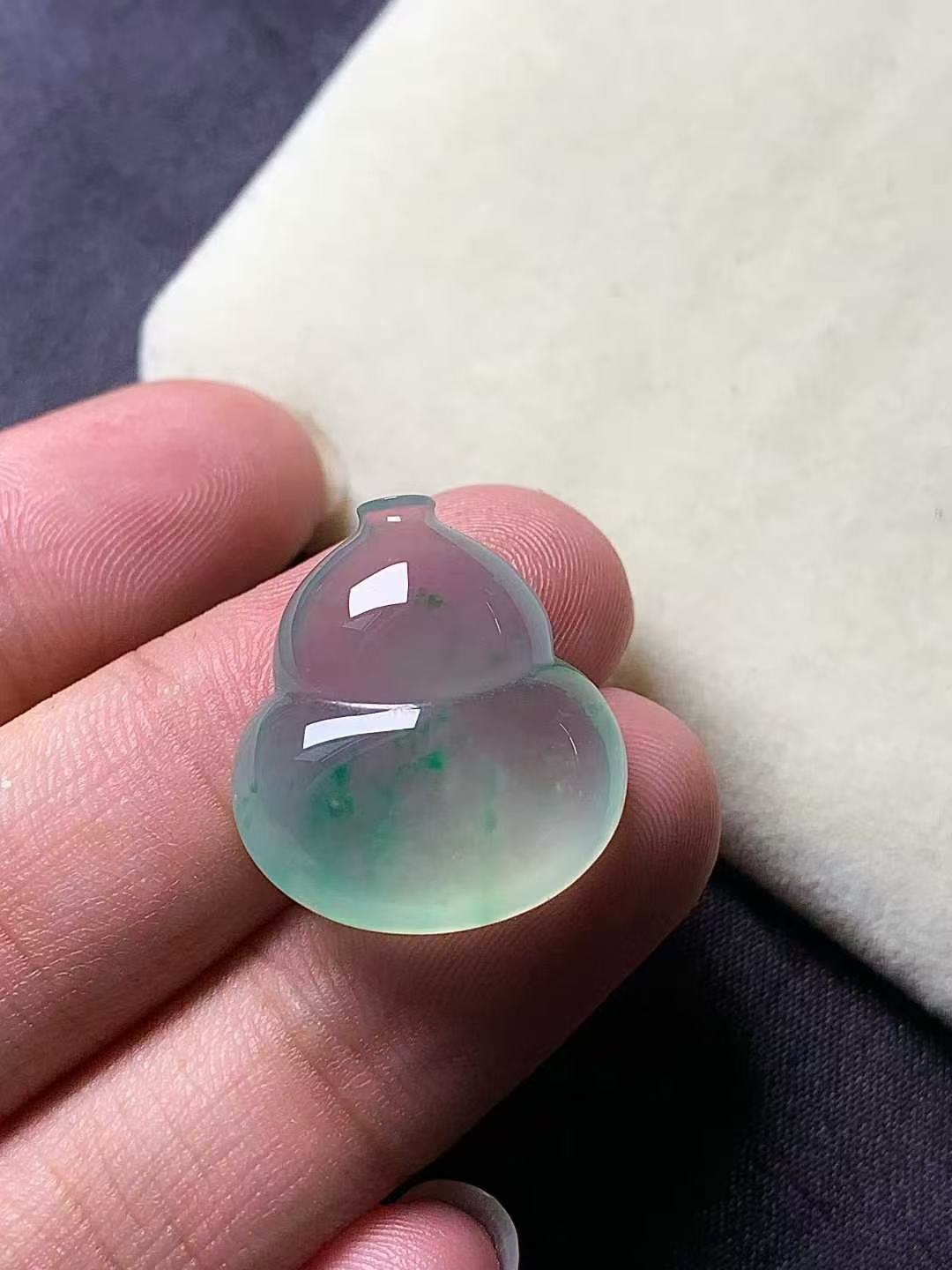 翡翠葫蘆,天然翡翠A玉, 緬甸玉, Jade, Jadeite