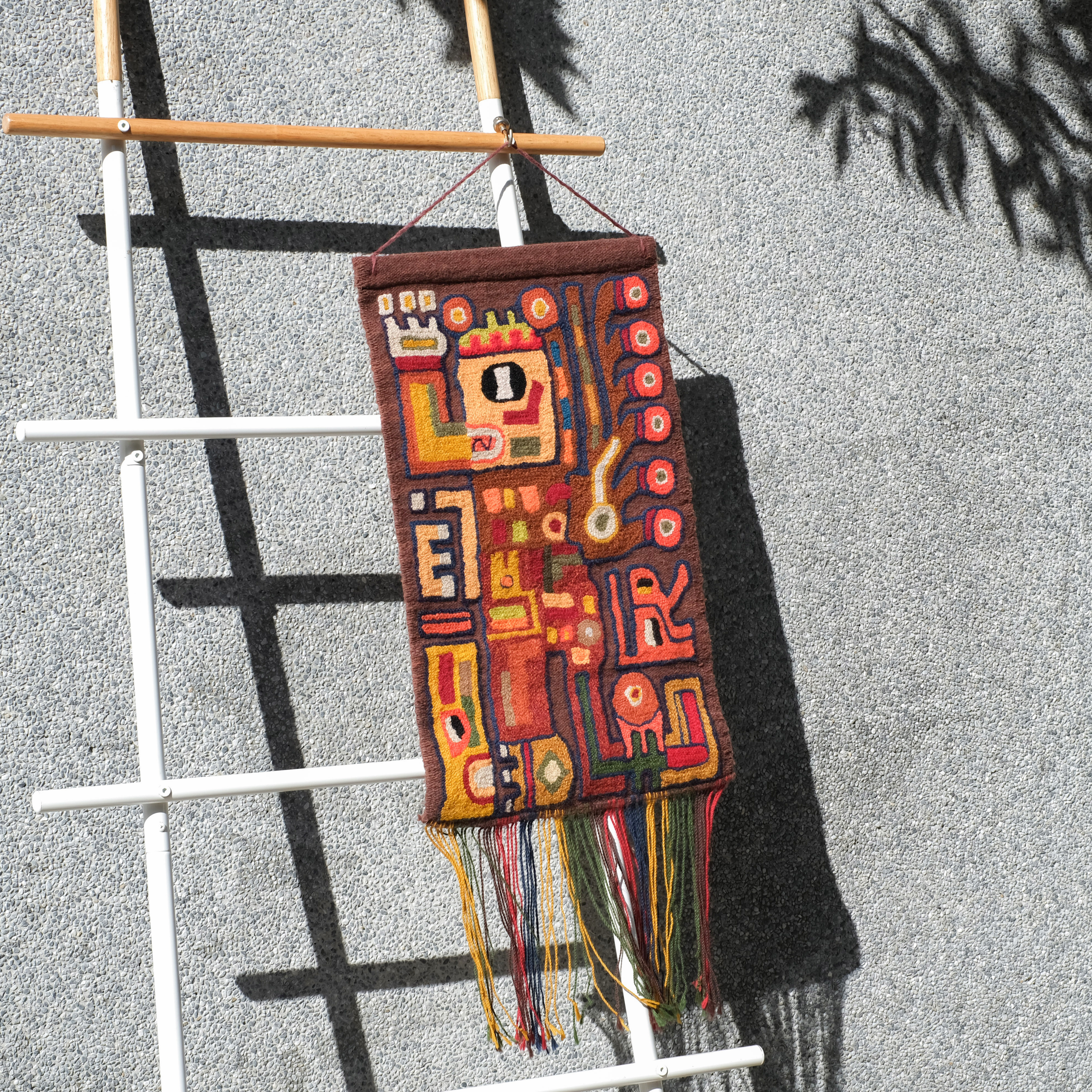 印加手工圖騰掛布｜秘魯