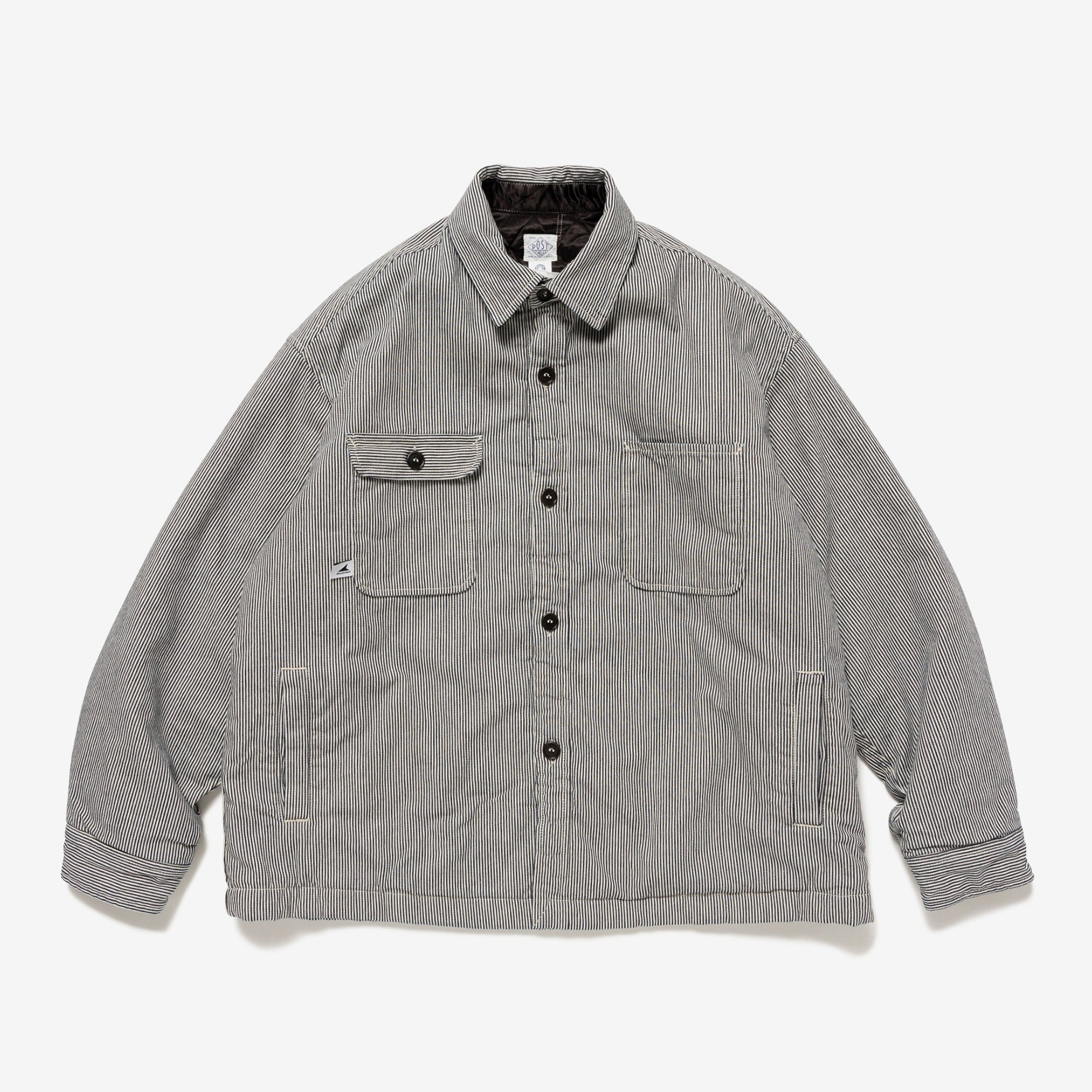 2025AW DESCENDANT CRA90 HICKORY STRIPE JACKET 直紋 夾克 外套 現貨 252PODS-JKM01