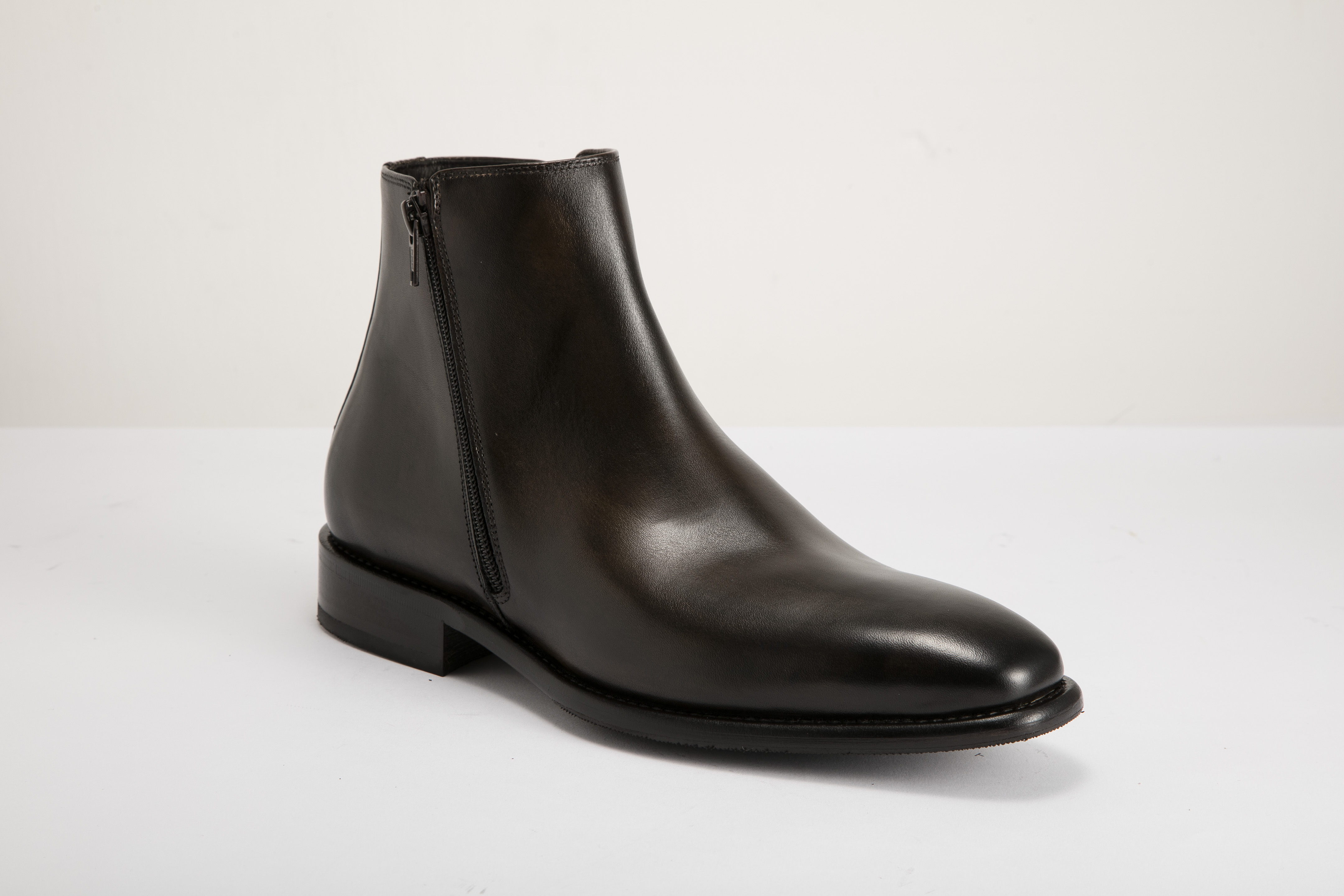 Bettaccini - 男裝意大利製側拉鍊靴 H399-BR