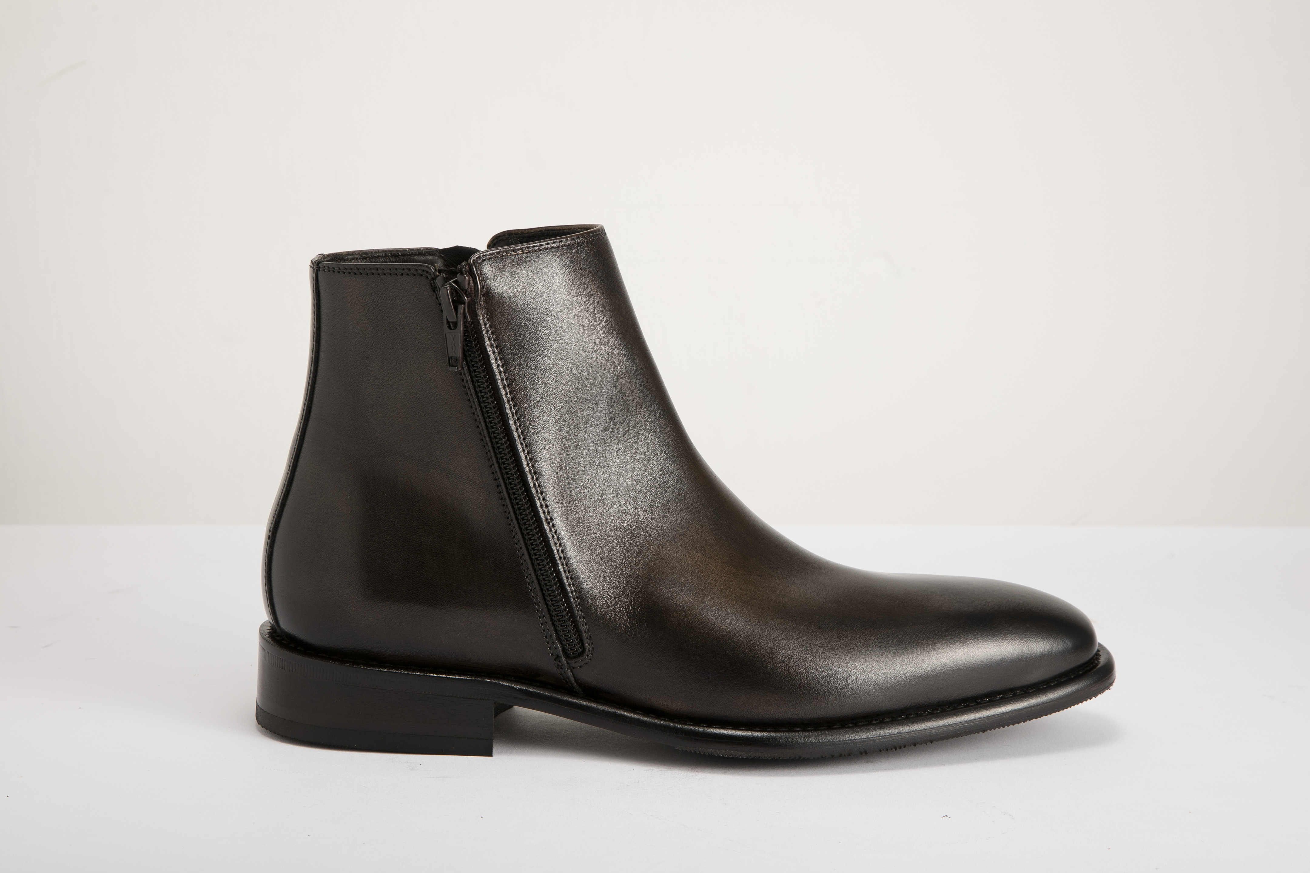 Bettaccini - 男裝意大利製側拉鍊靴 H399-BR